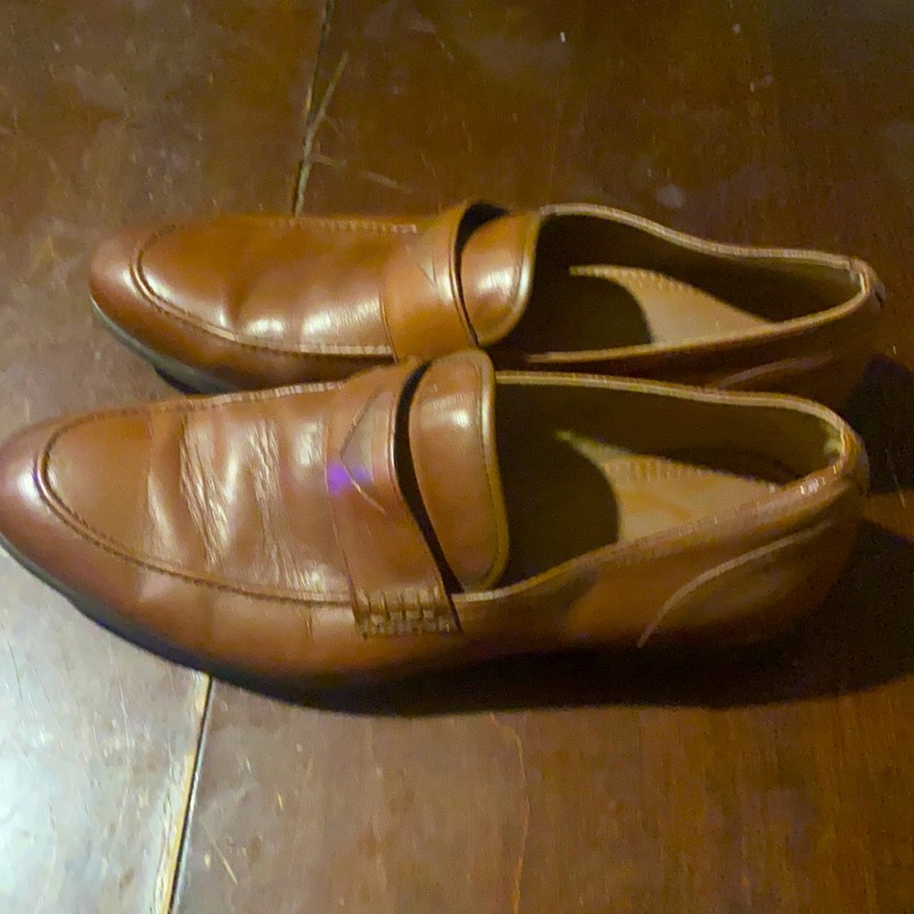 Aldo- brown loafers